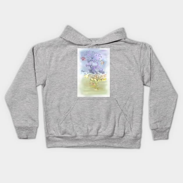 Plant Life Kids Hoodie by crossingraindrops@hotmail.com